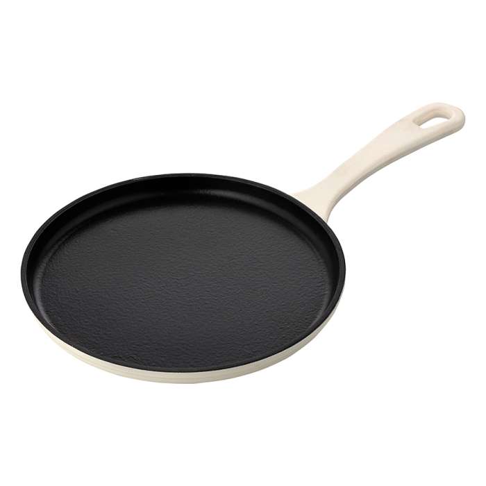 Сковорода блинная чугунная D24 см из коллекции "Шеффилд", молочная Liberty Jones LJ0000578