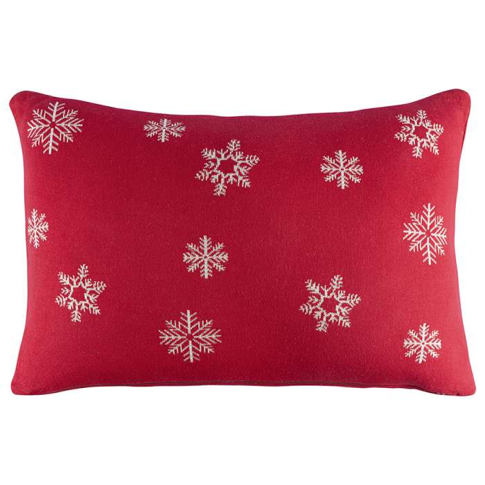 Подушка вязаная с новогодним рисунком fancy doggy из коллекции new year essential, 40х60 см Tkano TK23-CU0022