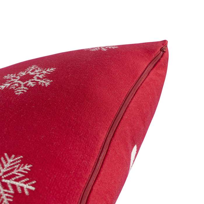 Подушка вязаная с новогодним рисунком fancy doggy из коллекции new year essential, 40х60 см Tkano TK23-CU0022