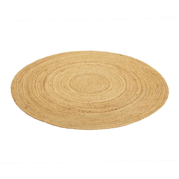 Ковер из джута круглый базовый из коллекции ethnic, 150см Tkano TK23-DR0073