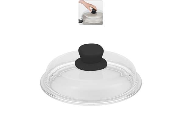 Крышка из боросиликатного стекла, 20 см, серия GELA