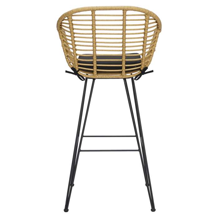 Стул барный vetle bent, ротанг Bergenson Bjorn BB0000476