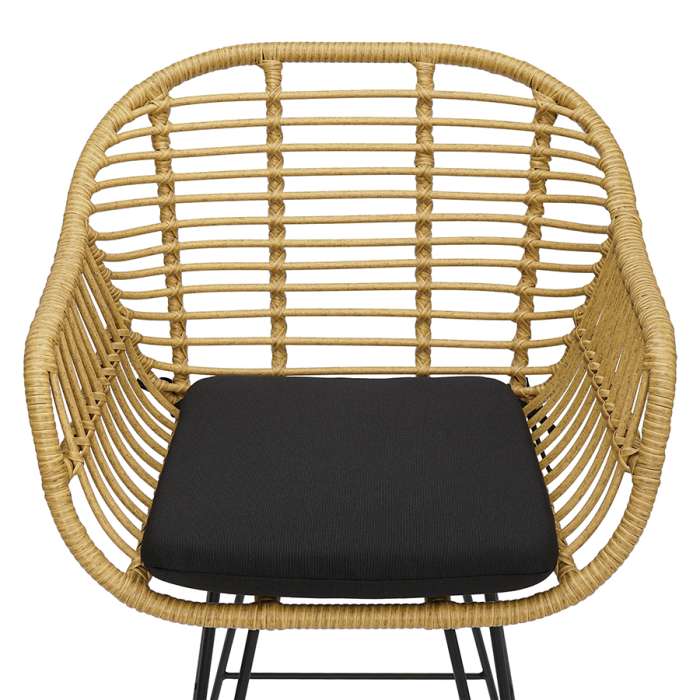 Стул барный vetle bent, ротанг Bergenson Bjorn BB0000476