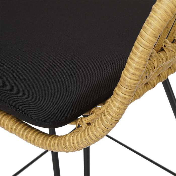 Стул барный vetle bent, ротанг Bergenson Bjorn BB0000476