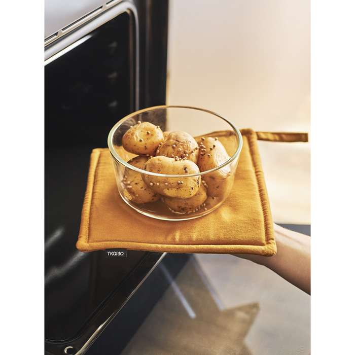 Прихватка из хлопка цвета карри из коллекции essential, 22х22 см Tkano TK24-PH0001