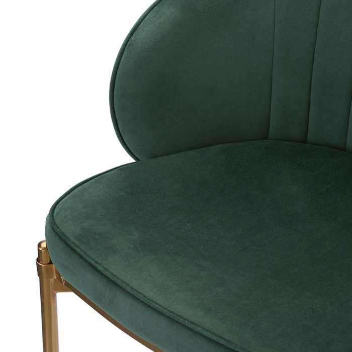 Стул барный coral, велюр, темно-зеленый Bergenson Bjorn BEBA-CO10888