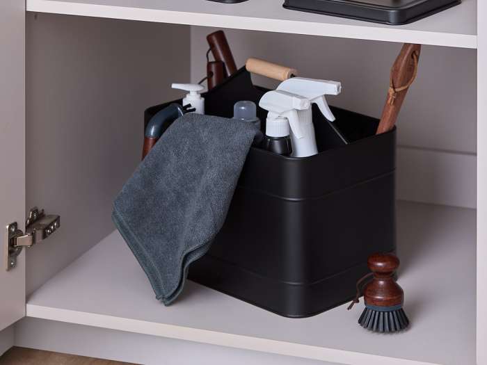 Органайзер для для моющих средств irmel, графит Smart Solutions SS0000308