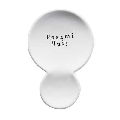 Подставка под ложку Bianca Easy 21 см Nuova Cer 5022-EAW