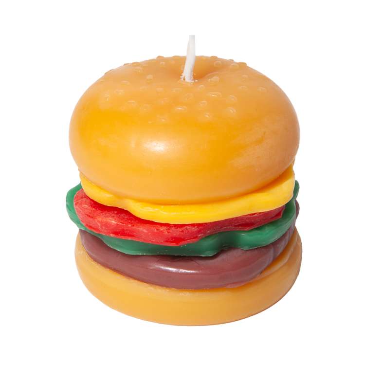 Свеча fast food, burger, 6 см DOIY DYCANFFBU
