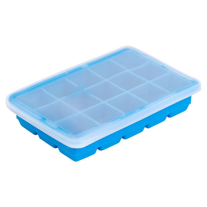 Форма для льда с крышкой ice cubes, 15 ячеек Smart Solutions SS0000376