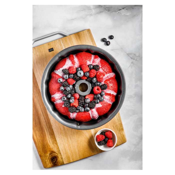 Форма для выпечки бандт Home Baking 26x9 см, сталь углеродистая, серая WO HOME WO1025