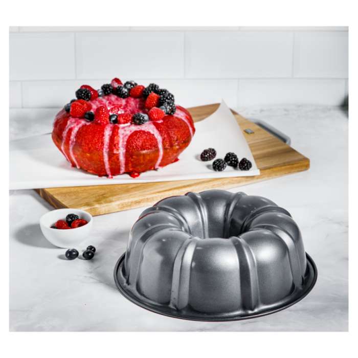 Форма для выпечки бандт Home Baking 26x9 см, сталь углеродистая, серая WO HOME WO1025