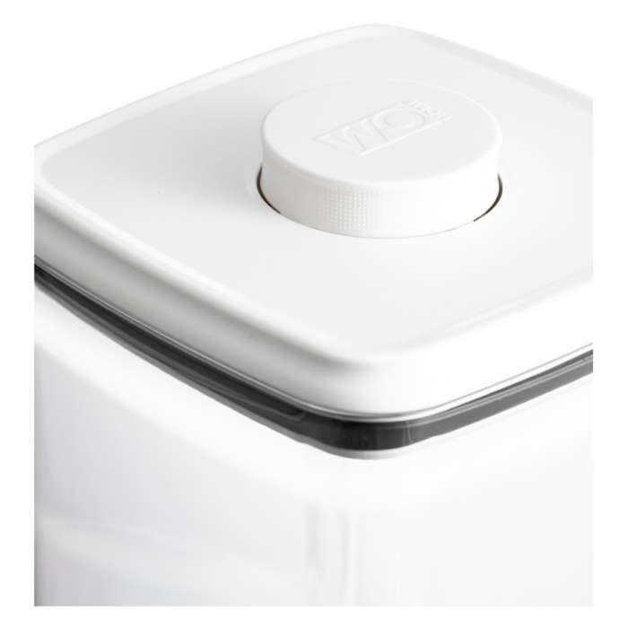 Контейнер для сыпучих продуктов с вакуумной крышкой CLICK 1,5 л, 12,3Х12,3Х15,8 см, пластик WO HOME WO1004