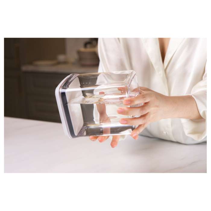 Контейнер для сыпучих продуктов с вакуумной крышкой CLICK 1,5 л, 12,3Х12,3Х15,8 см, пластик WO HOME WO1004