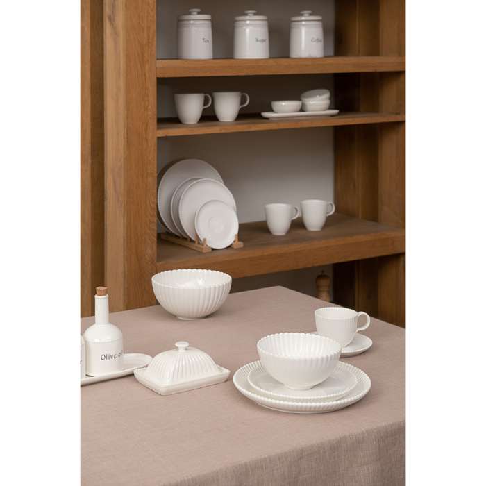 Банка для сахара белого цвета из коллекции kitchen spirit, 820 мл Tkano TK22-TW_JAR0002