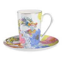 Набор чайный Decor de table Дракон 2 предмета, фарфор костяной, разноцветный