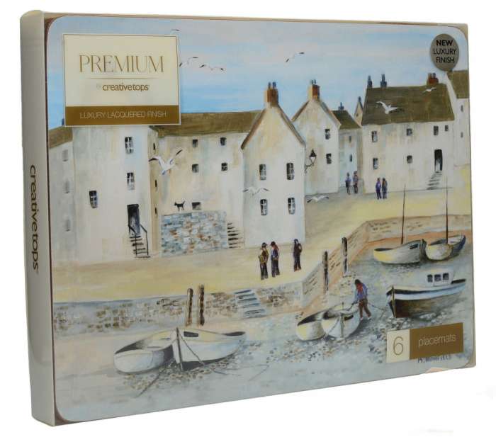Набор 6 подставок "CORNISH HARBOUR" 22.8х30 CREATIVE TOPS 5169621