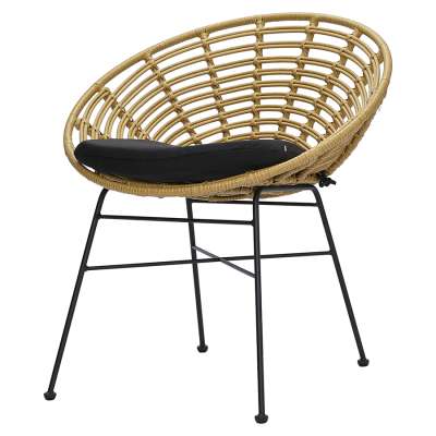 Стул vetle round, ротанг Bergenson Bjorn BB0000477