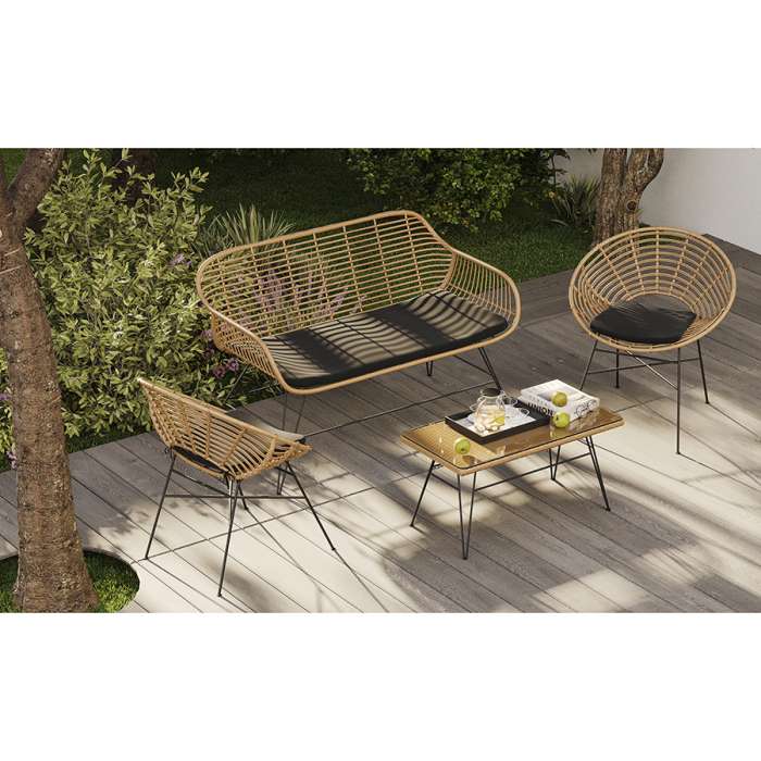 Стул vetle round, ротанг Bergenson Bjorn BB0000477