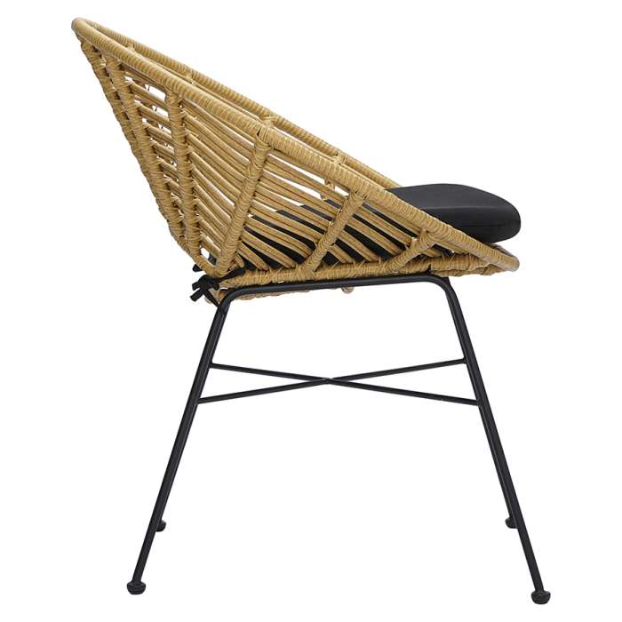 Стул vetle round, ротанг Bergenson Bjorn BB0000477