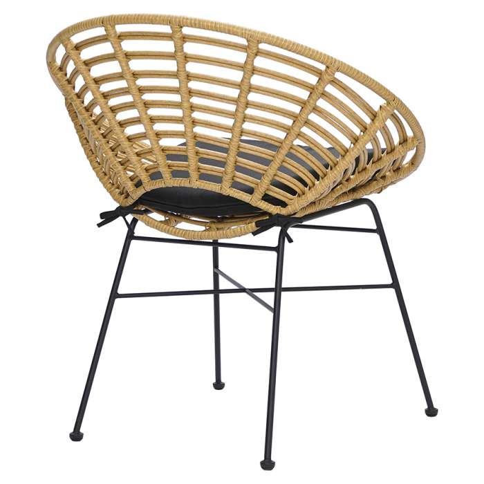 Стул vetle round, ротанг Bergenson Bjorn BB0000477