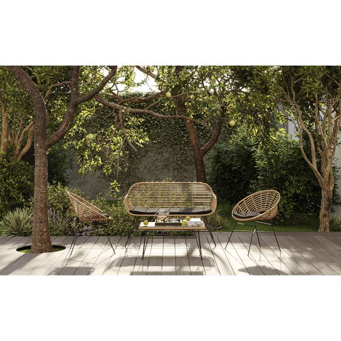 Стул vetle round, ротанг Bergenson Bjorn BB0000477