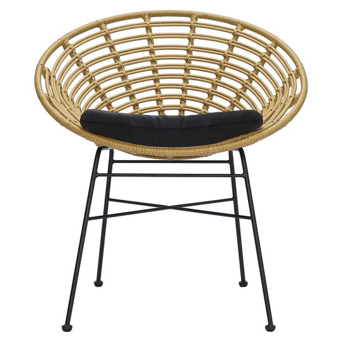 Стул vetle round, ротанг Bergenson Bjorn BB0000477