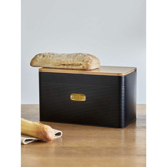 Хлебница irmel, 33,7х18х22 см, графит Smart Solutions SS0000173