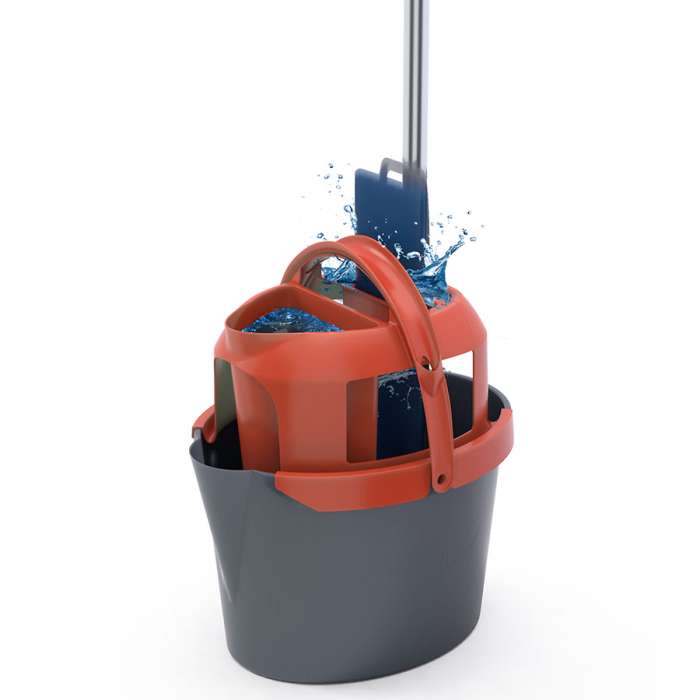 Вставка-отжим для ведра с секцией для чистой воды NORDIC STREAM 15364