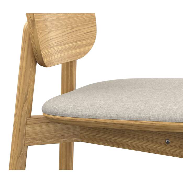 Стул барный saga, рогожка, бежевый LATITUDE SGBRDBCHBSKBG