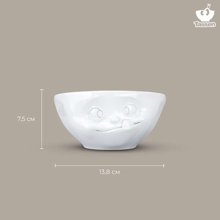 Чаша tasty, 350 мл, белая Tassen T02.06.01