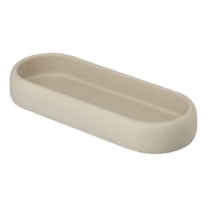 Подставка для ванных принадлежностей slim, светло-серая, малая Bergenson Bjorn Bath BB0000935