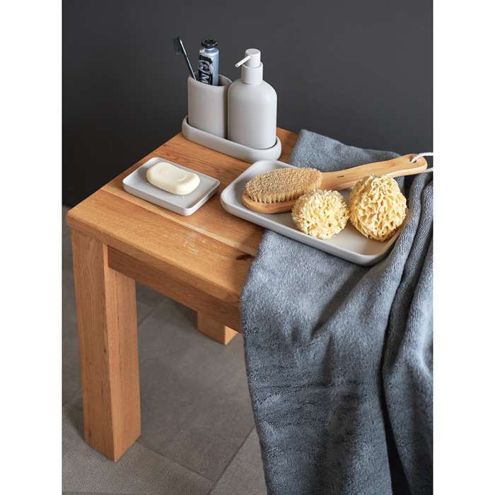 Подставка для ванных принадлежностей slim, светло-серая, малая Bergenson Bjorn Bath BB0000935