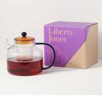 Чайник заварочный orb, 1,2 л, синий/янтарный Liberty Jones LJ0000448