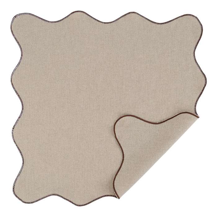 Салфетка сервировочная desert waves из коллекции essential, 45х45 см Tkano TK25-NA0009