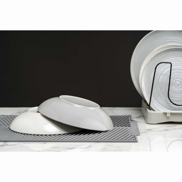 Набор тарелок для пасты In The Village, Ø21,5 см, серые, 2 шт. LIBERTY JONES LT_LJ_PBWVLG_CRG_21