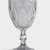 Бокал-кубок для вина, 300 мл, стекло, серый, Diamond color ANNA LAFARG ANLAF-RW53042-1