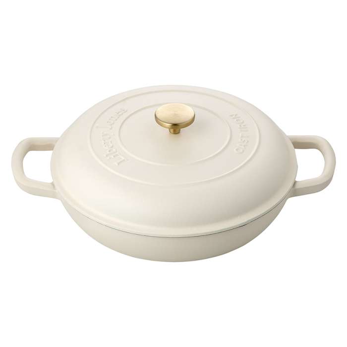 Сотейник с крышкой из коллекции "Шеффилд", D30 см, молочный Liberty Jones LJ0000574