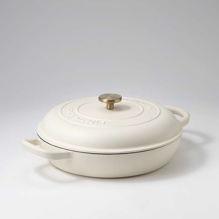 Сотейник с крышкой из коллекции "Шеффилд", D30 см, молочный Liberty Jones LJ0000574