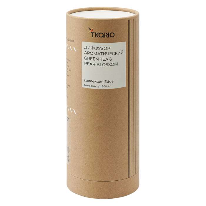 Диффузор ароматический green tea & pear blossom из коллекции edge, 200 мл, бежевый Tkano TK23-DIF0014