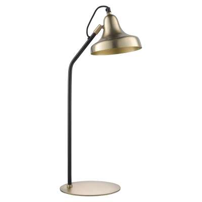 Лампа настольная enkel sand, D20х60 см, золотистая/черная Bergenson Bjorn BB0000433