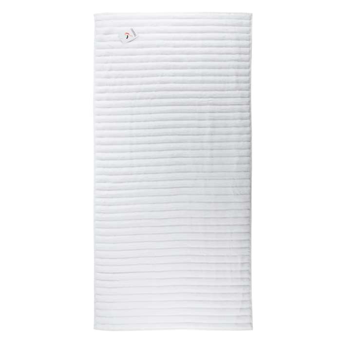 Полотенце банное waves белого цвета из коллекции essential, 70х140 см Tkano TK18-BT0021