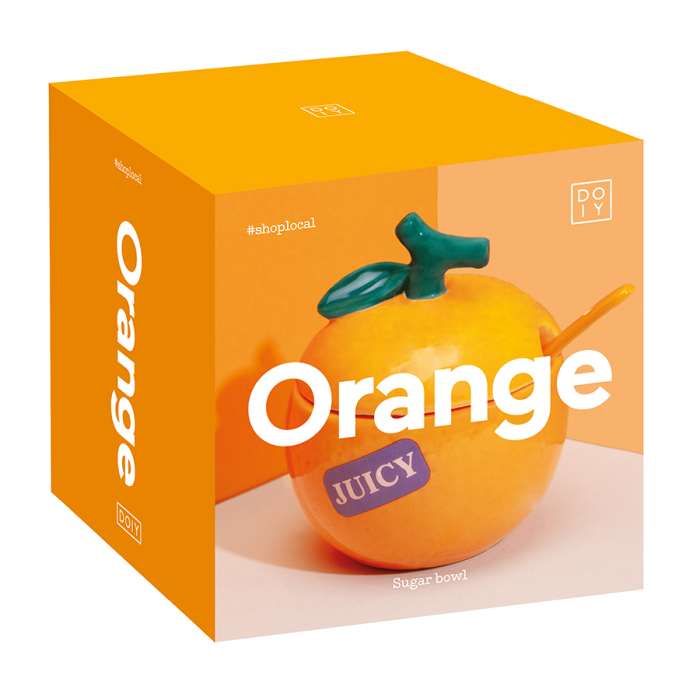 Сахарница orange DOIY DYSBOFMOR