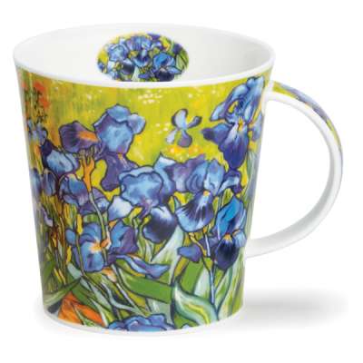 Кружка Dunoon Ирисы Кернгорм 480 мл, фарфор костяной