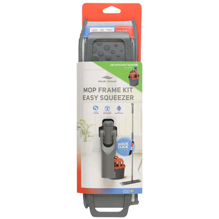 Подвижное основание для швабры Easy Squeezer с насадкой из микрофибры NORDIC STREAM 15365