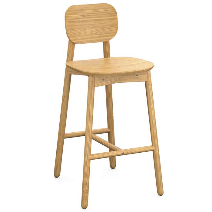 Стул барный saga, ясень LATITUDE SGBRDBCHNT