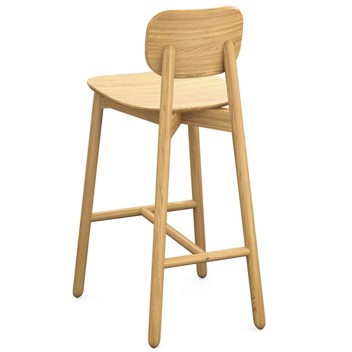 Стул барный saga, ясень LATITUDE SGBRDBCHNT