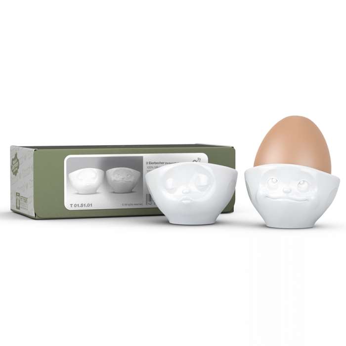 Набор подставок для яиц kissing & dreamy, белый, 2 шт. Tassen T01.51.01