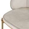 Стул полубарный coral, велюр, серо-бежевый Bergenson Bjorn LA-BECH-CH108-80L