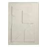Панно декоративное с эффектом 3d minimalism triangle, 70х100 см Bergenson Bjorn BB0000847